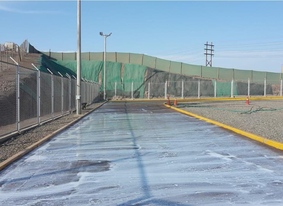 Plataformas e pátios industriais